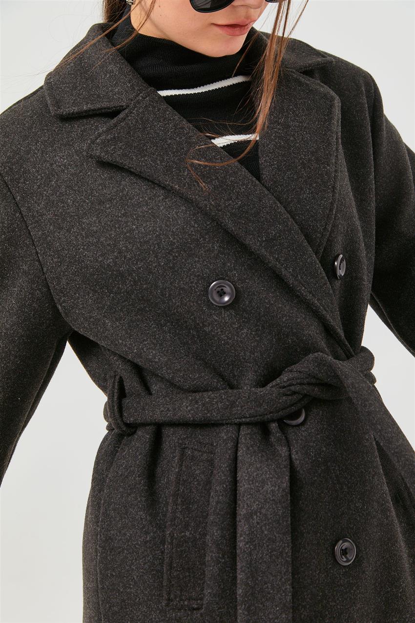 Coat-Black 1130002-01 - Nasj Fashion