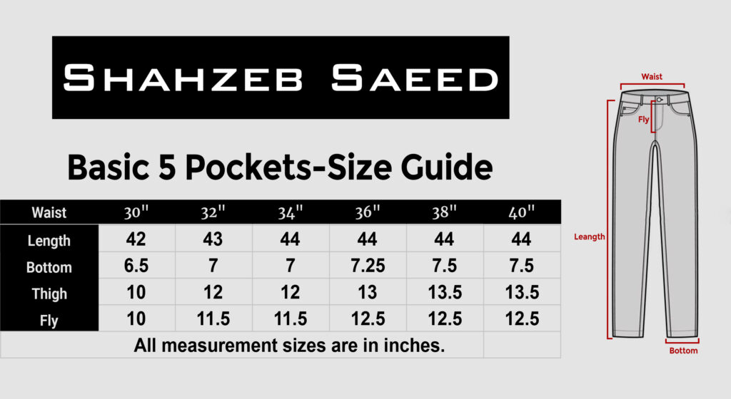 Basic 5 Pocket Size