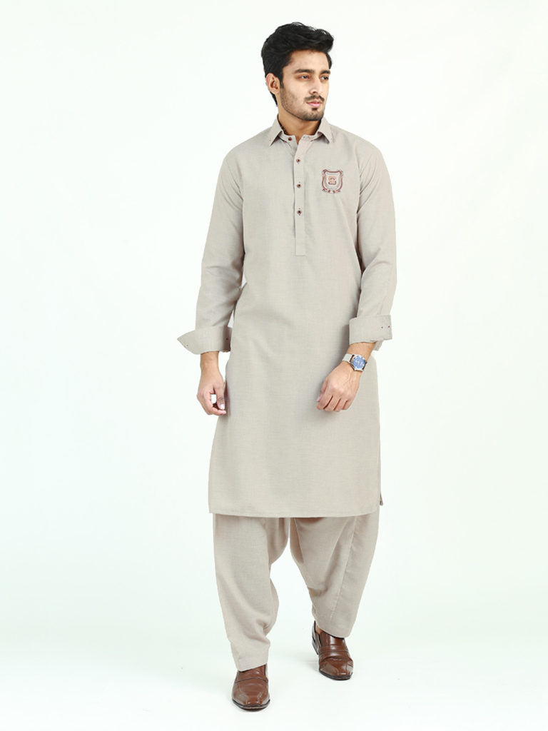 Summer Stitched Kurta Trouser with Ban Cloud  xMilano
