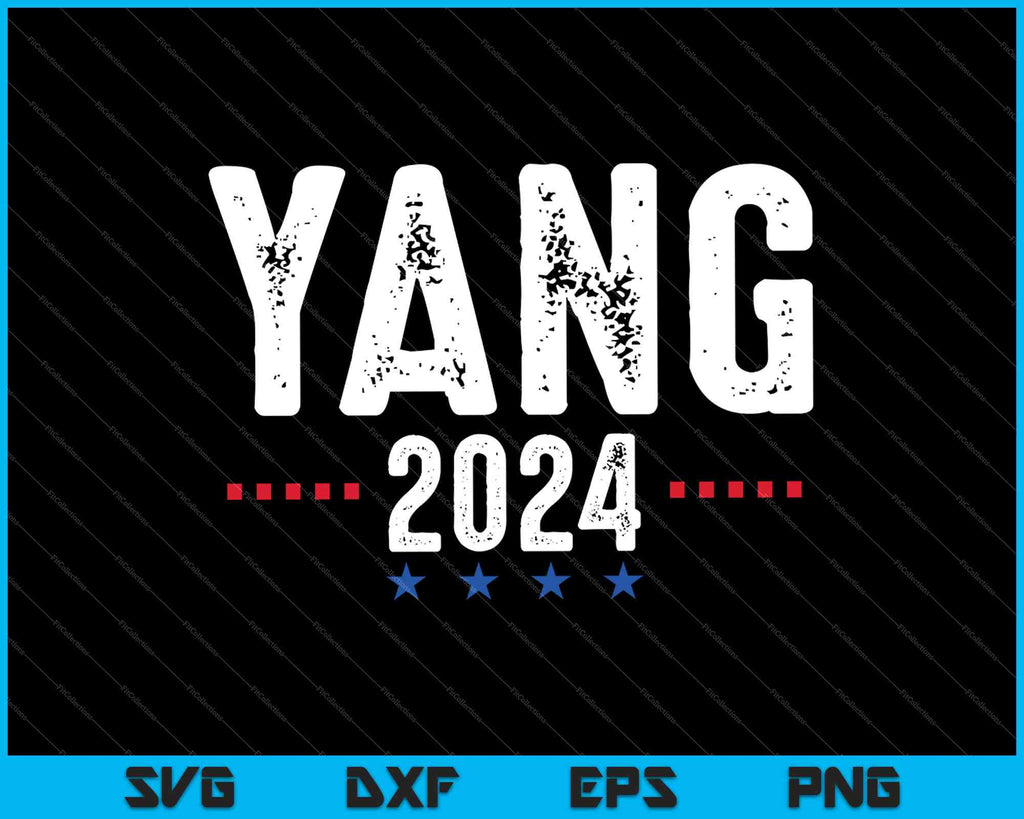 Andrew Yang 2024 Presidential Election Political Costume SVG PNG Files