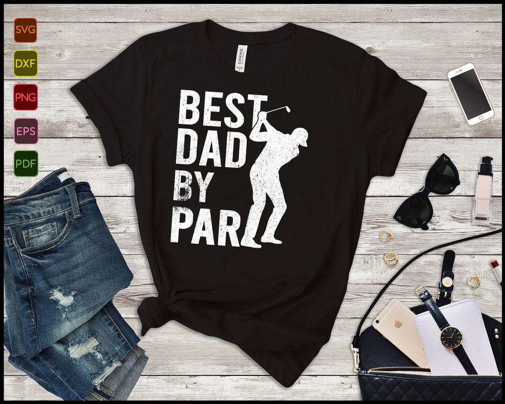 Download Best Dad By Par Cuttable Design Svg Png Files Creativeusarts