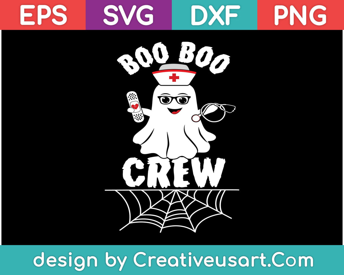 Boo Boo Crew Svg Free - Hallerenee