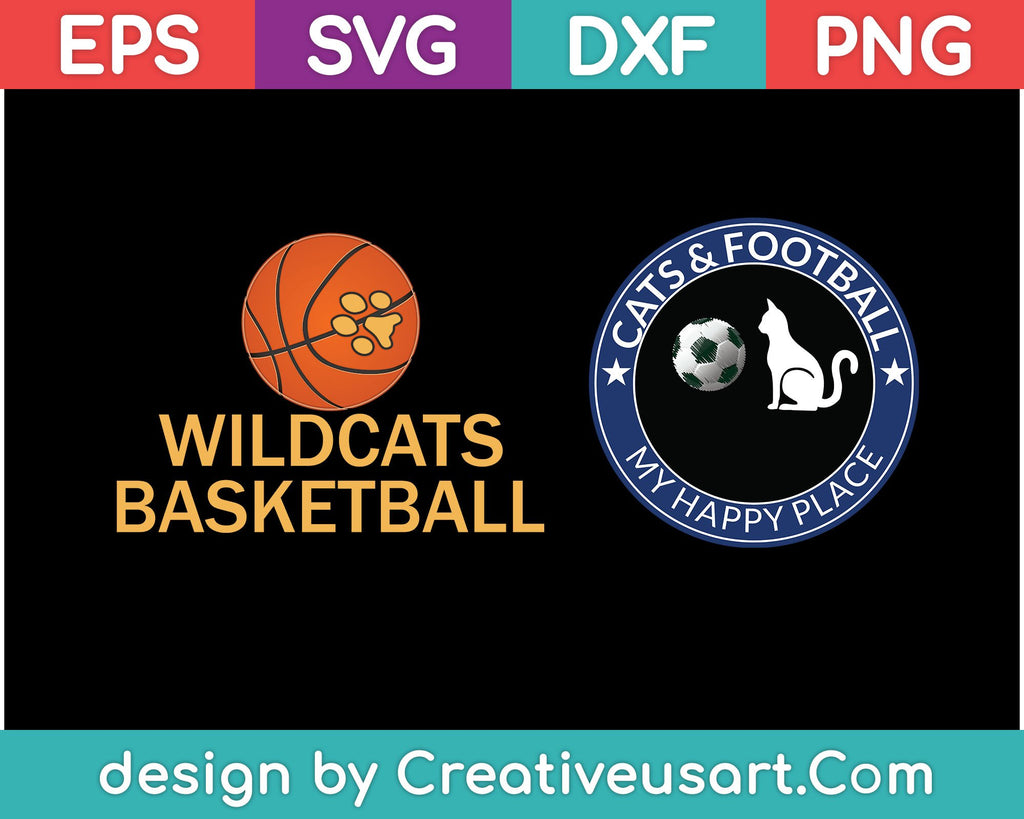 Download Cat Sports Svg Bundle Files Creativeusarts