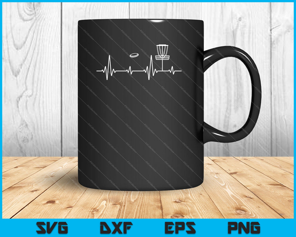 Download Disc Golf Heartbeat Svg Png Cutting Printable Files Creativeusarts