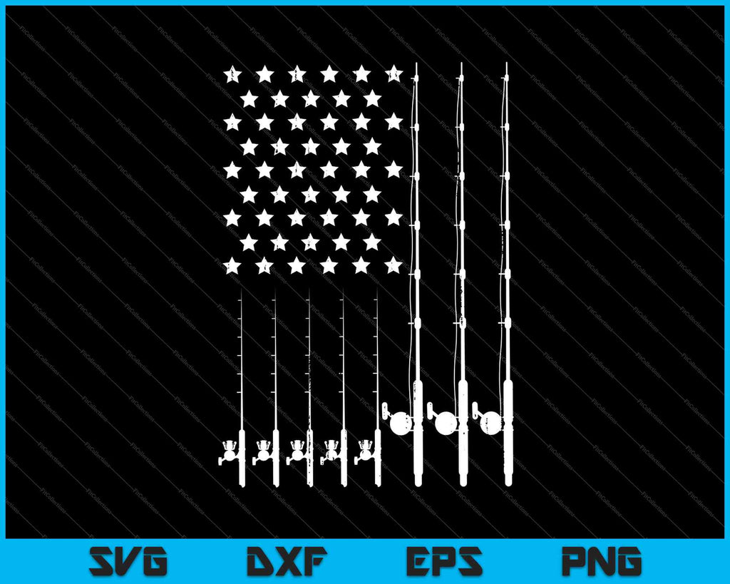 Free Free 196 Fishing Pole Flag Svg SVG PNG EPS DXF File