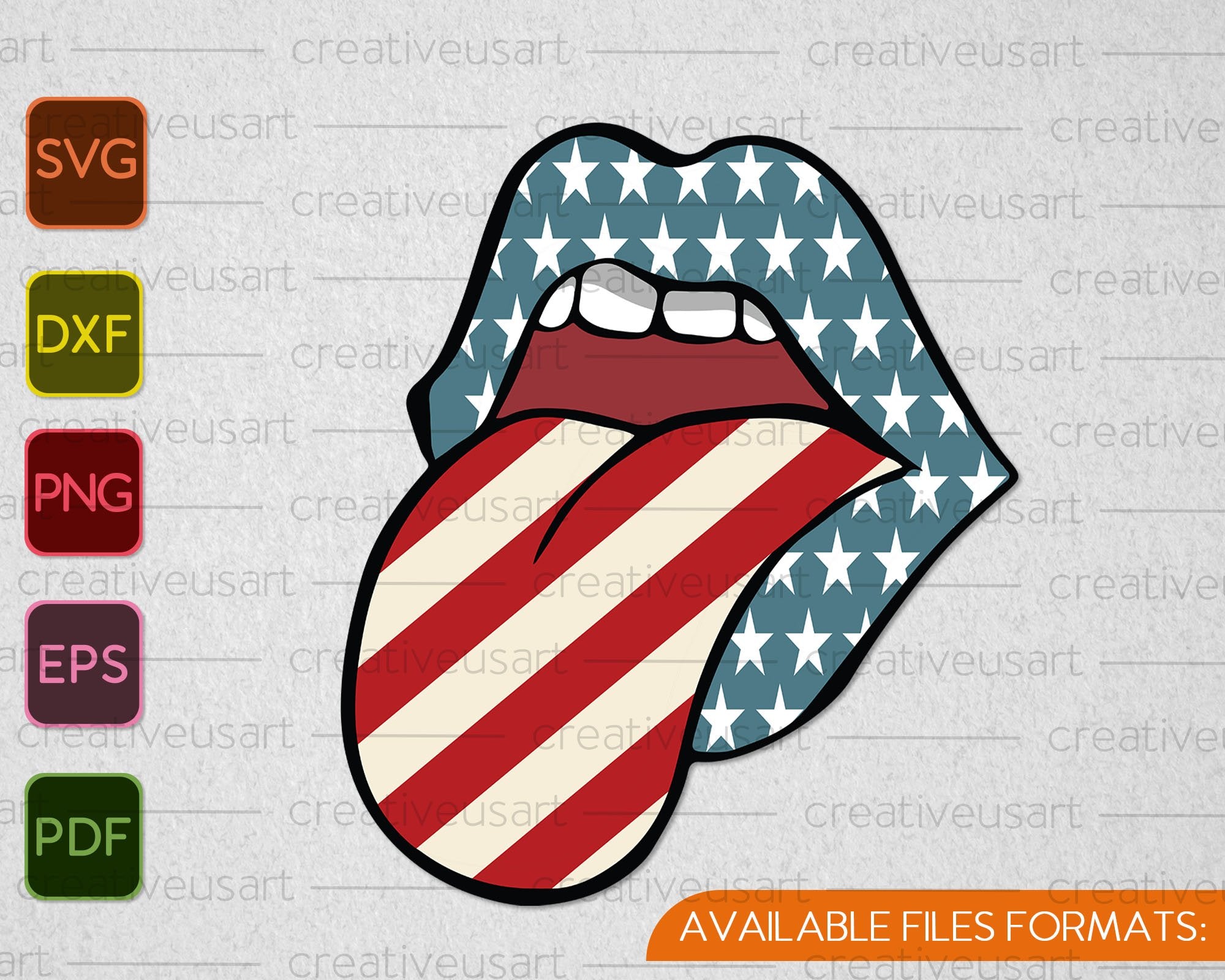 Free Free American Flag Tongue Svg 840 SVG PNG EPS DXF File