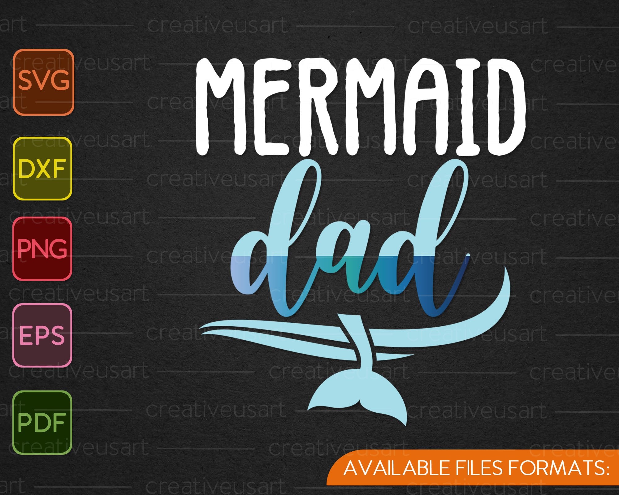 Free Free 111 Mermaid Dad Svg SVG PNG EPS DXF File