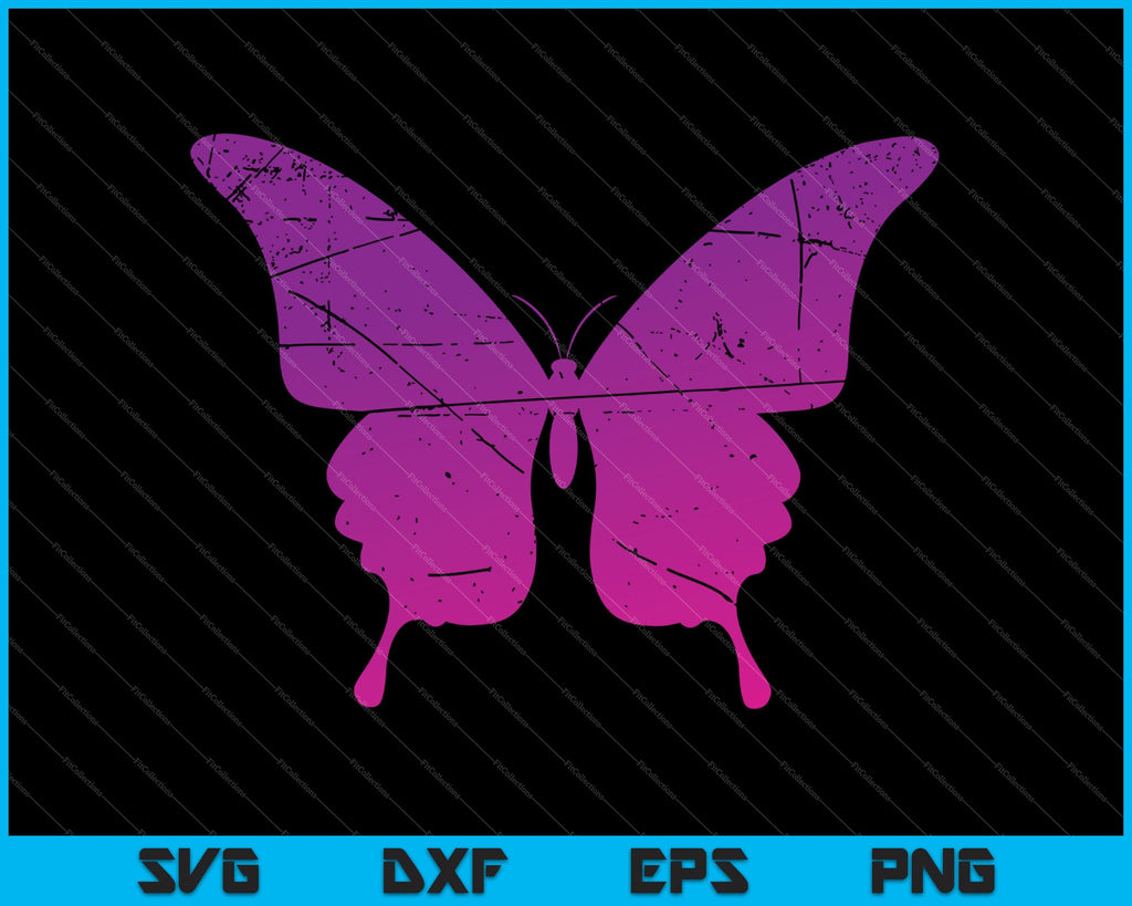 Free Free 204 Pink And Black Butterfly Svg SVG PNG EPS DXF File