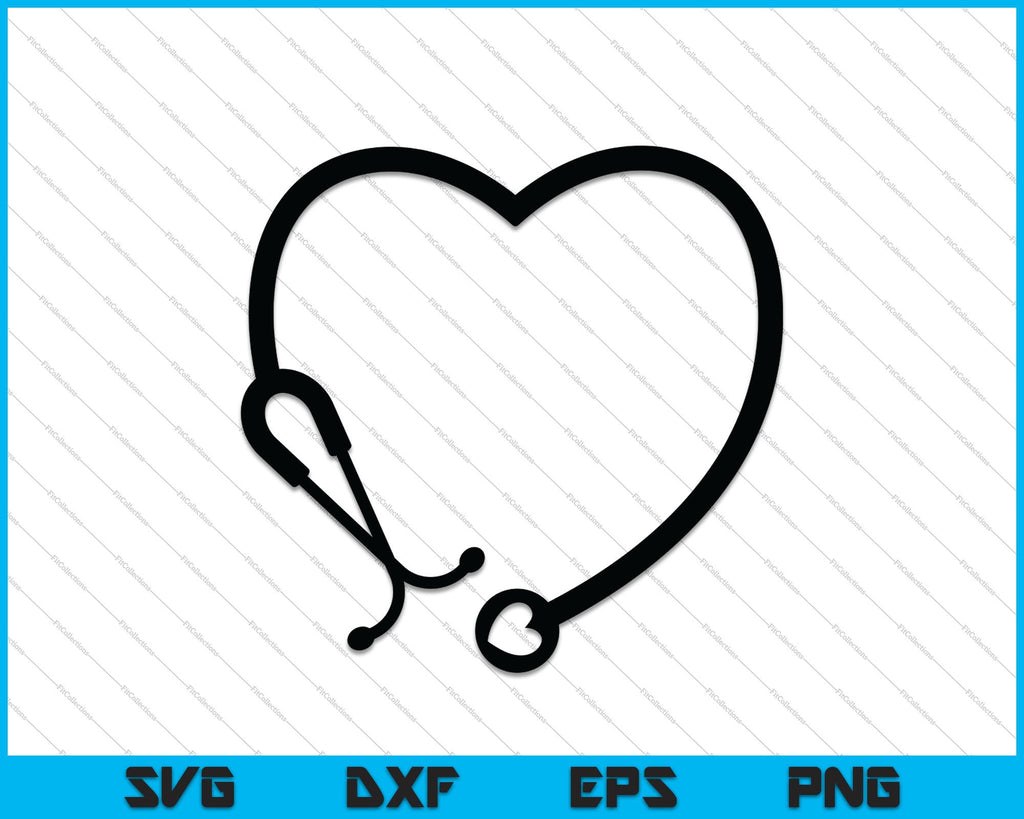 Free Free Heart Stethoscope Svg 156 SVG PNG EPS DXF File