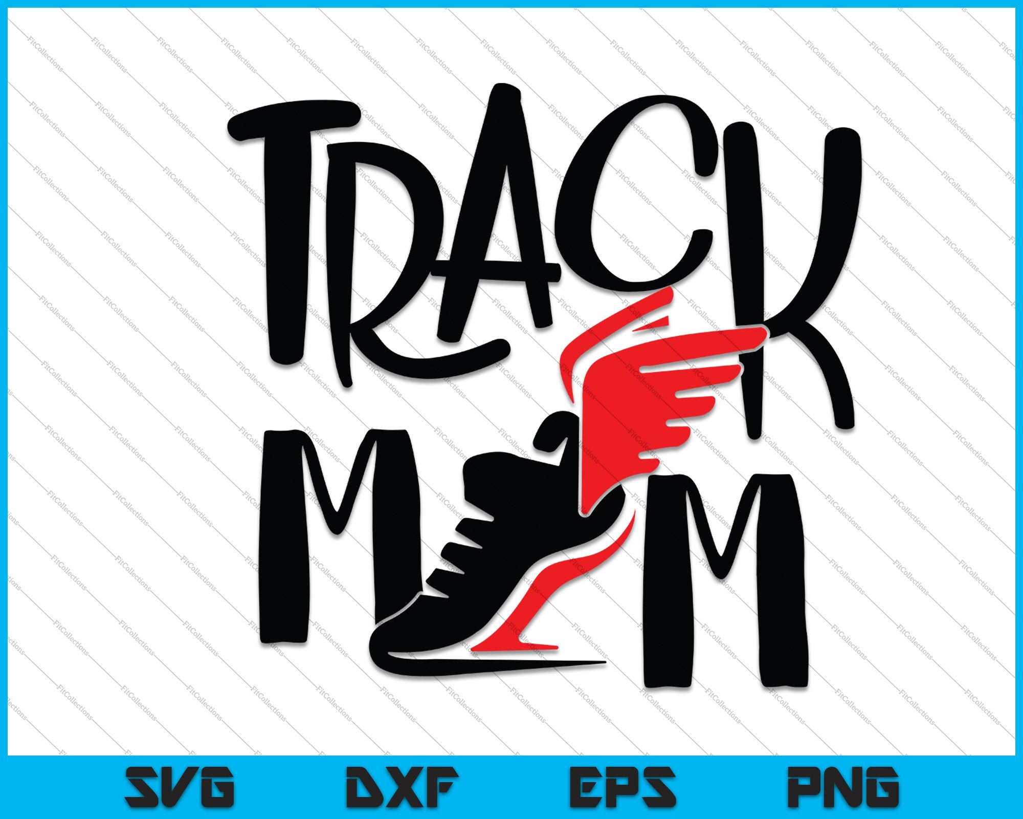 Download Track Or Running Mom Svg Png Cutting Printable Files Creativeusarts