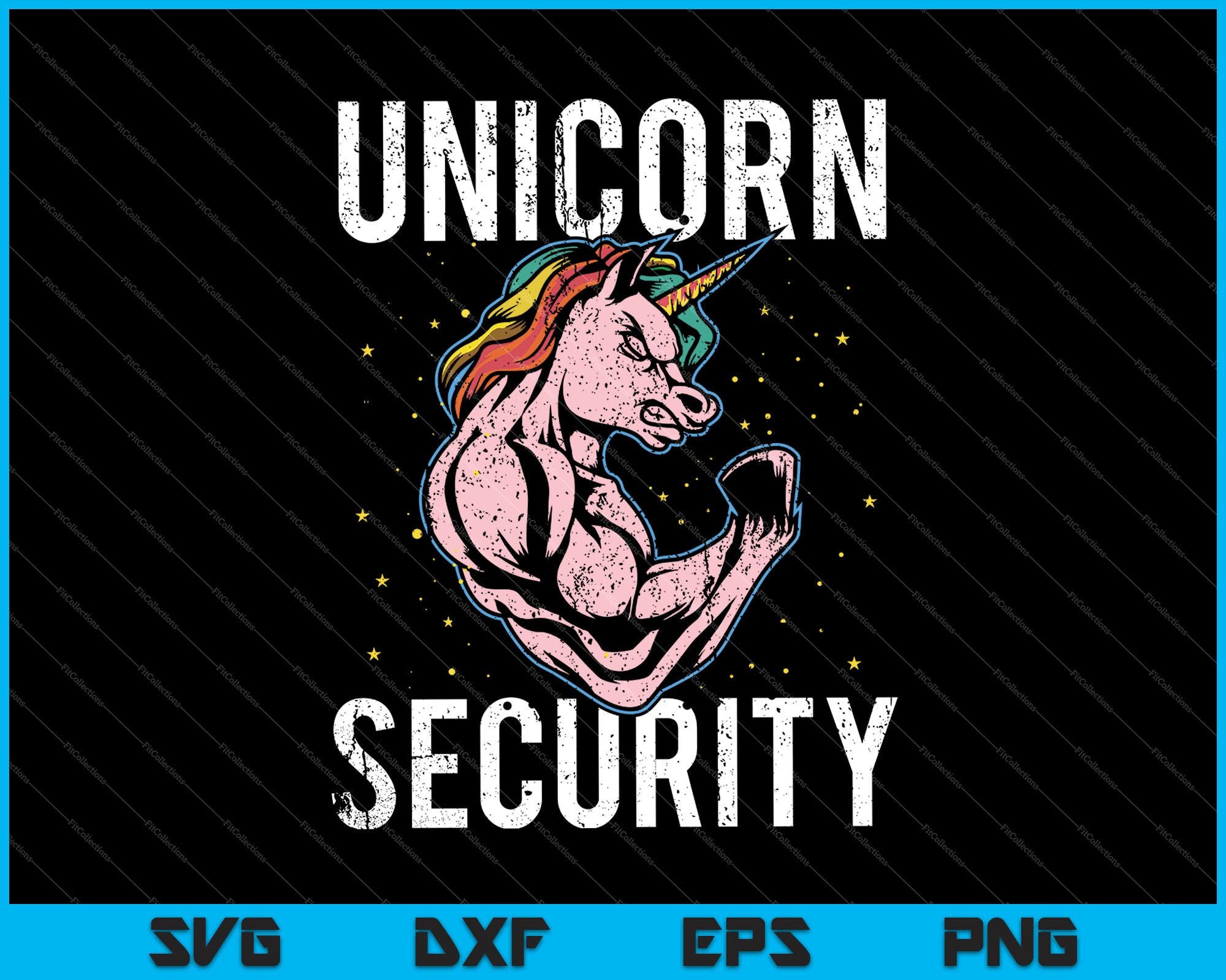 Download Unicorn Security Funny Costume Police Svg Png Files Creativeusarts