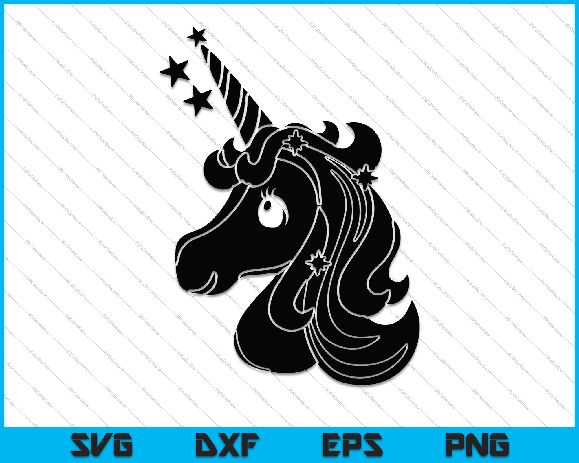 Download Unicorn Head Birthday Svg Png Cutting Printable Files Creativeusarts
