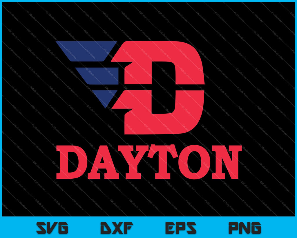 University of Dayton Flyers UD Basketball SVG Files creativeusarts