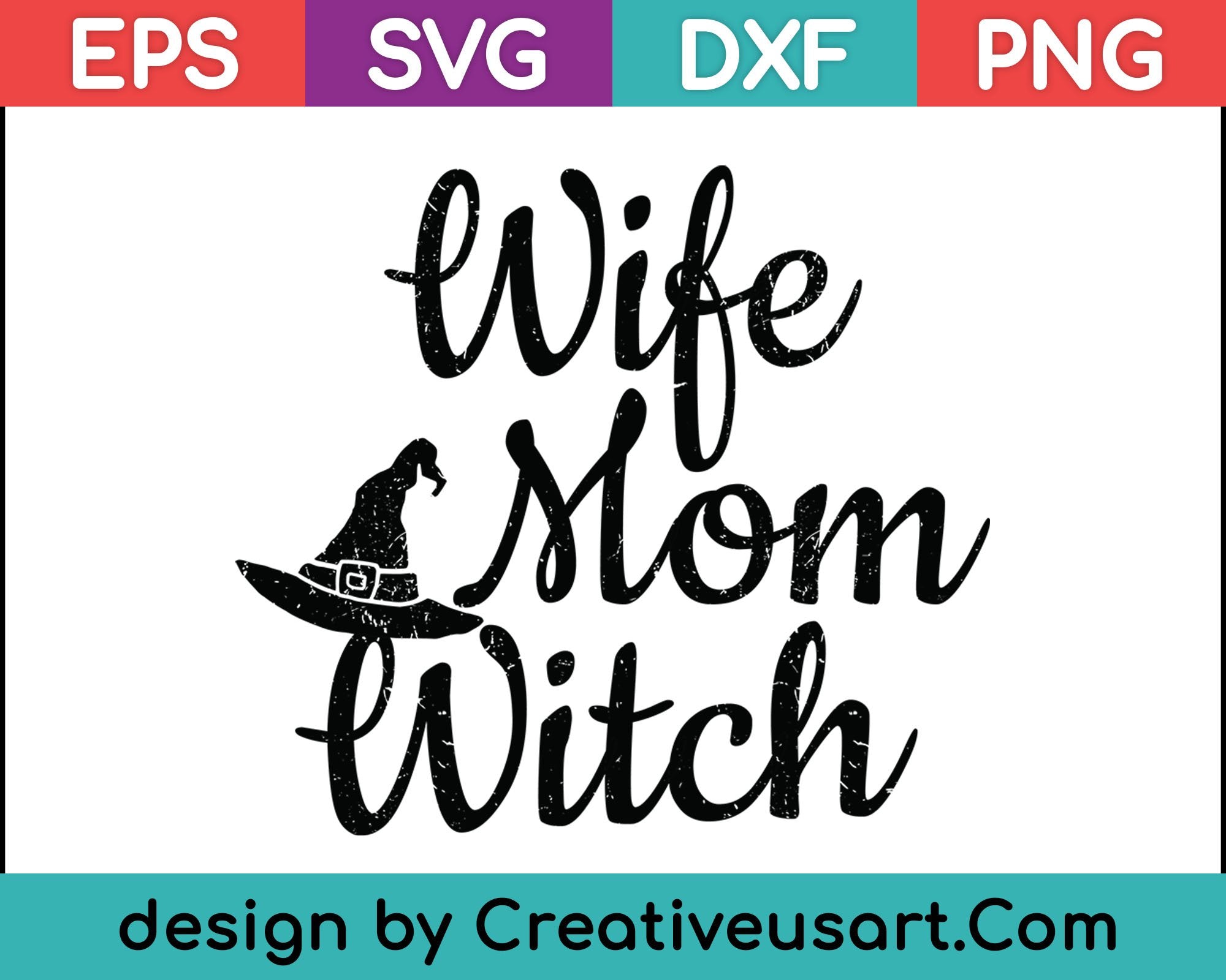 Download Wife Mom Witch Svg Files Creativeusarts