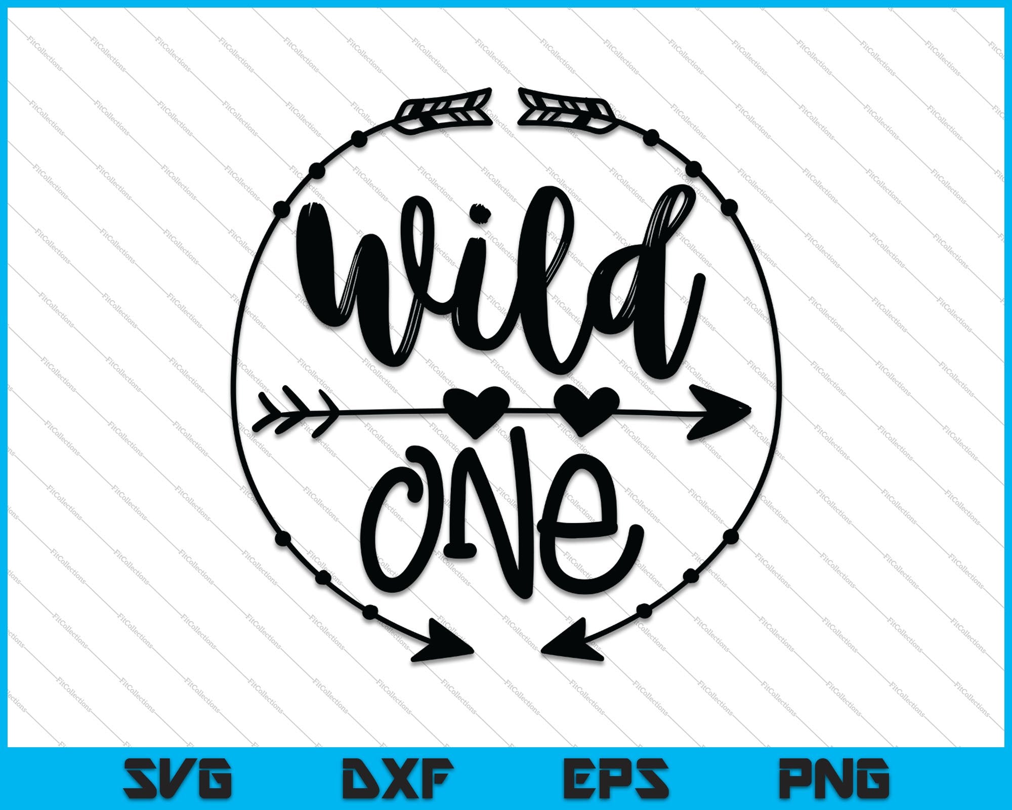 Download Wild One First Birthday Svg Png Printable Files Creativeusarts