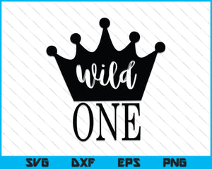 Free Free 71 Wild One Crown Svg SVG PNG EPS DXF File