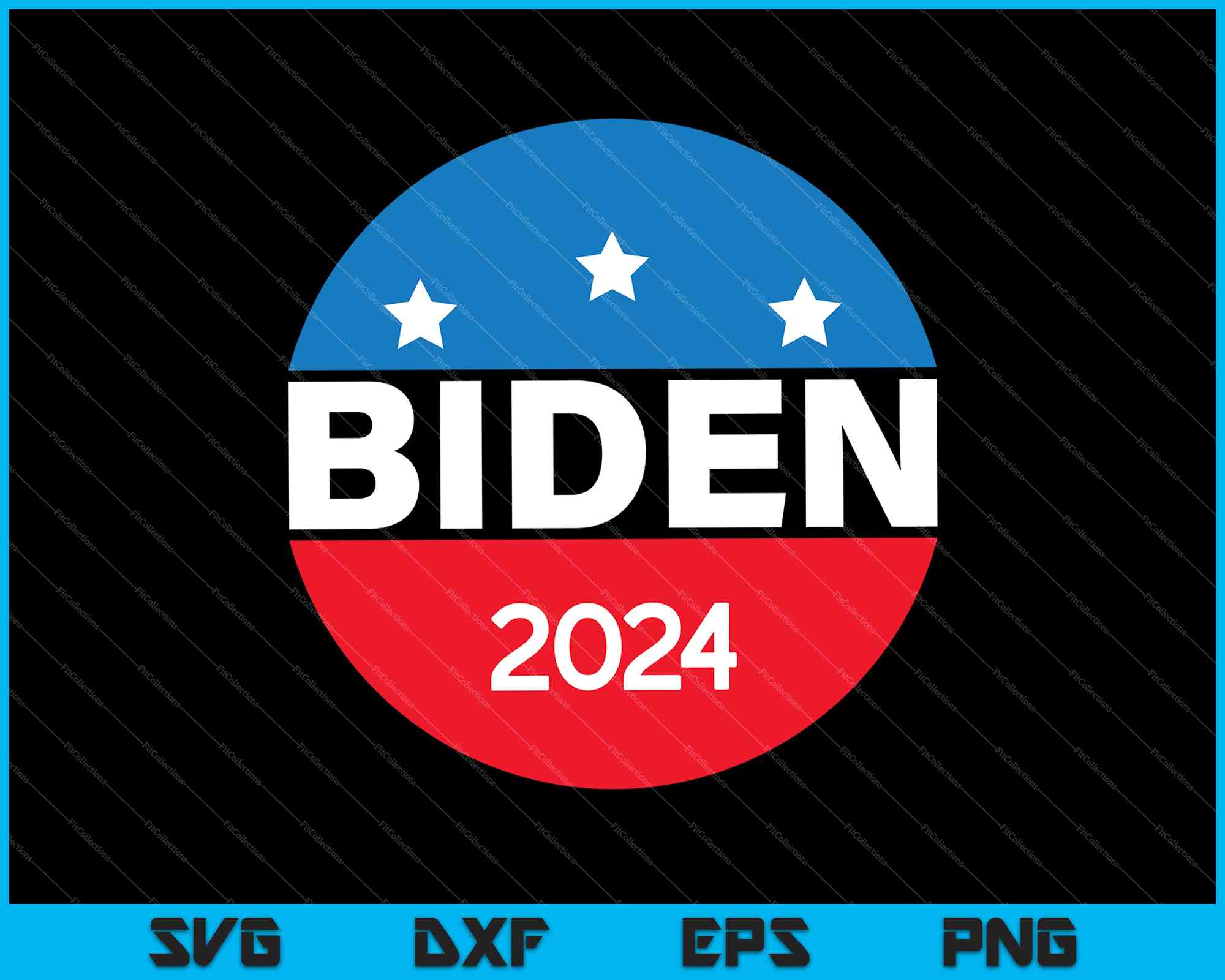 Biden 2024 SVG PNG Cutting Printable Files creativeusarts