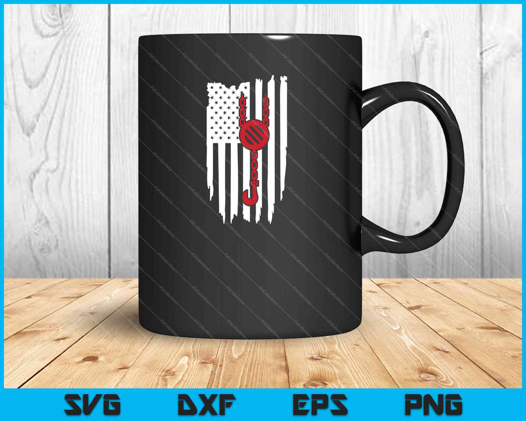 Download Crane American Flag Svg Png Files Creativeusarts