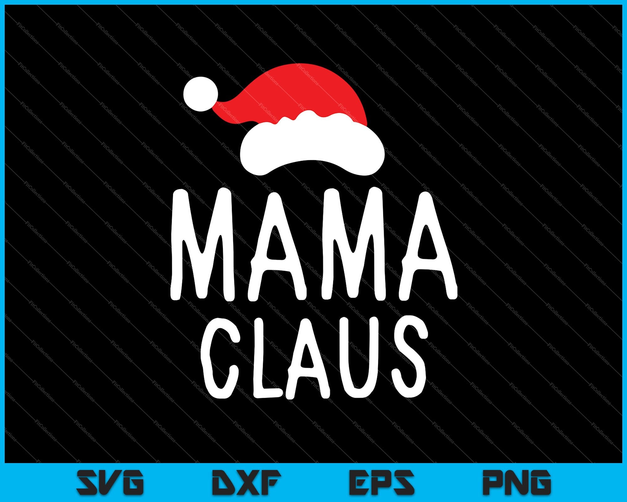 Download Mama Claus Svg Png Cutting Printable Files Creativeusarts