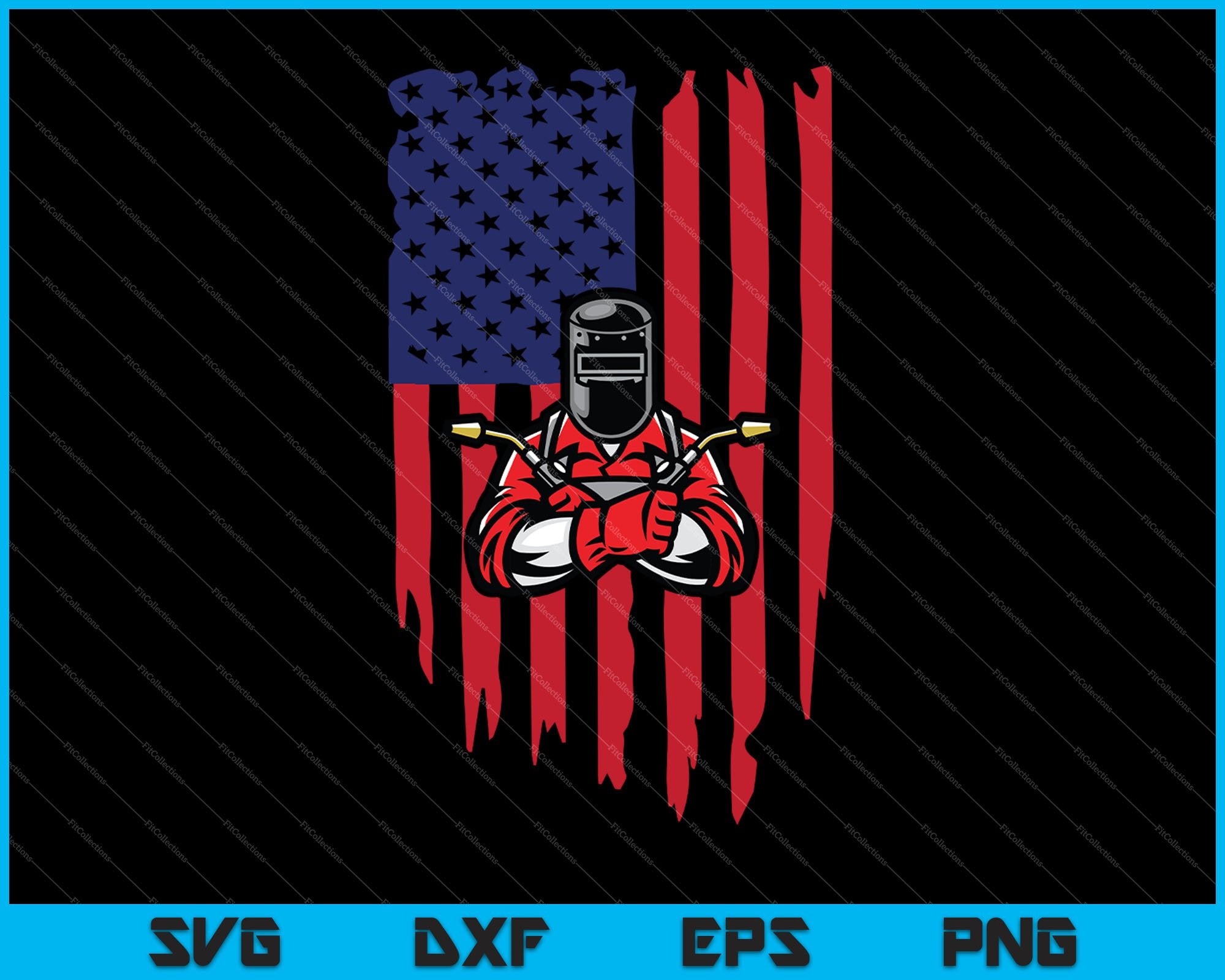 Free Free American Flag Welder Svg 940 SVG PNG EPS DXF File