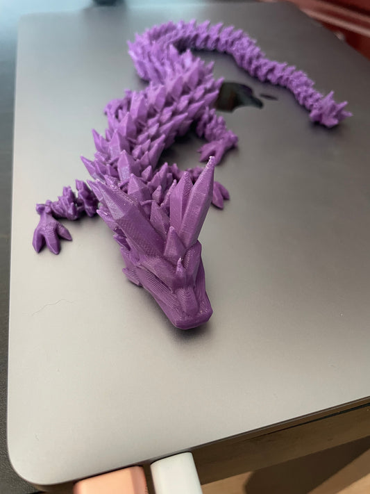 Crystal wings dragon 3D print – keats woodworking