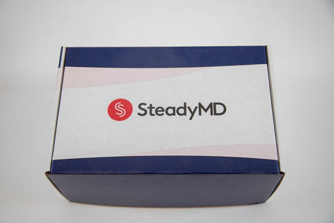 steadymd branded box closed