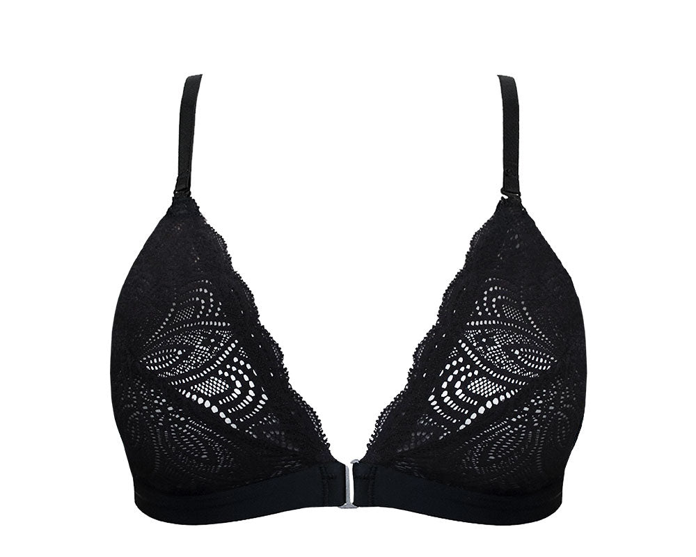 Earth Black Soft Bra v1