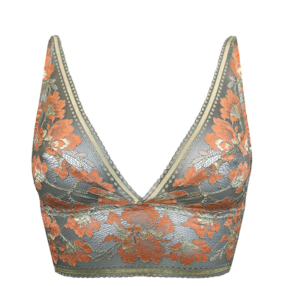 Marigold Verde Longline Bralette