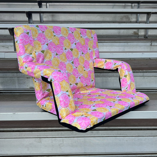 Americana Floral 23 Stadium Seat with Armrests – The Last Stag