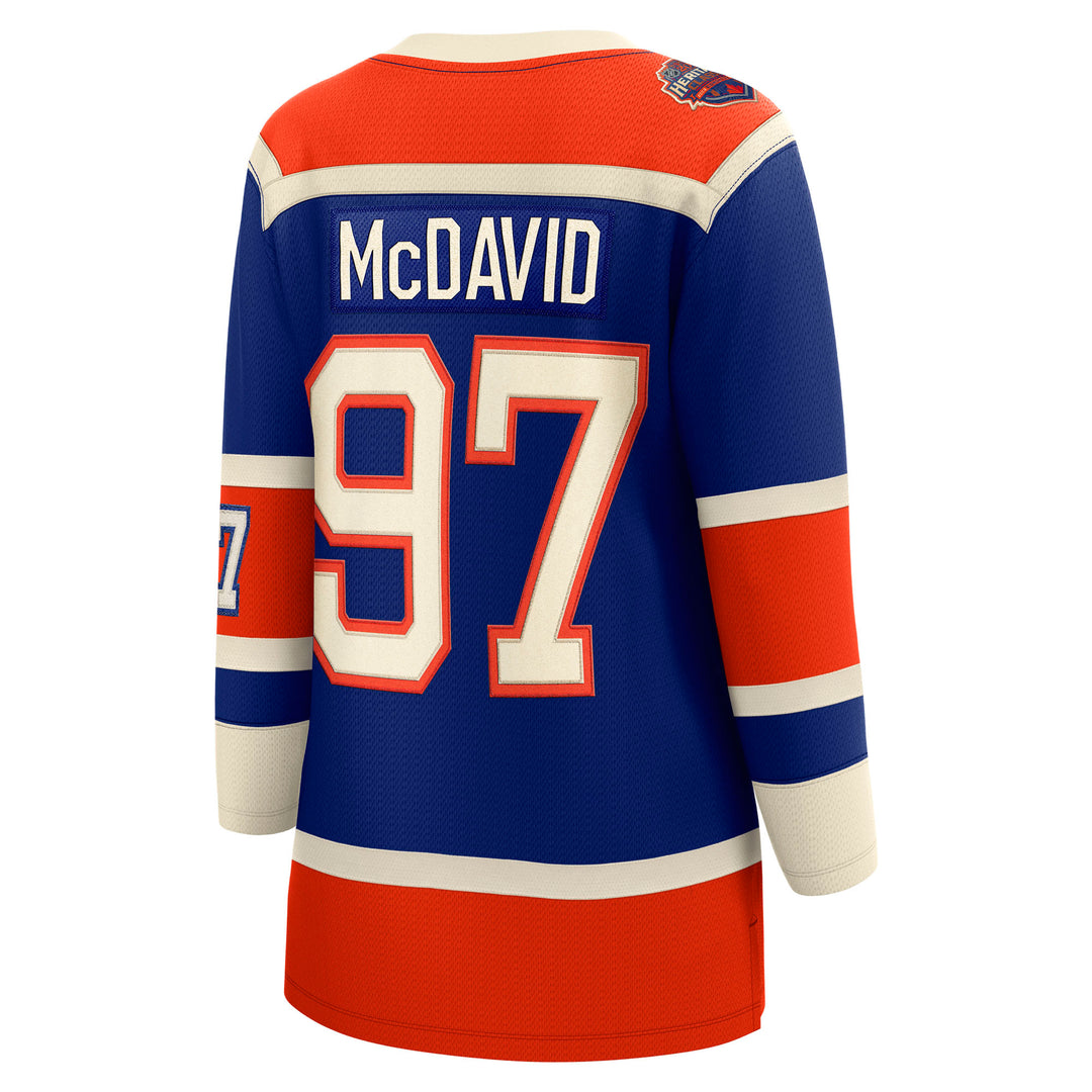 Connor McDavid #97 - Autographed 2022-23 Edmonton Oilers Pre-game