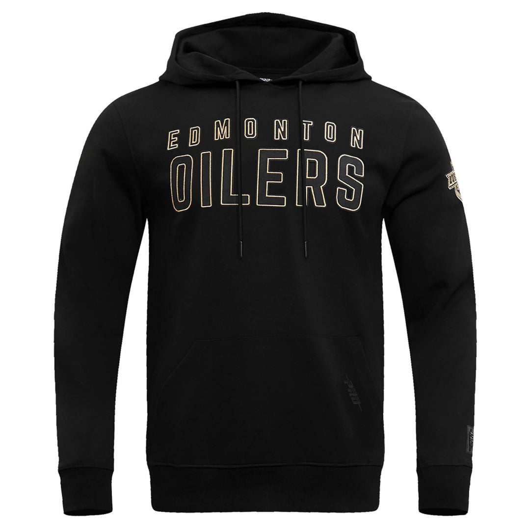 Edmonton Oilers Women's lululemon Perfectly Oversized Cropped Crew Black  Sweatshirt