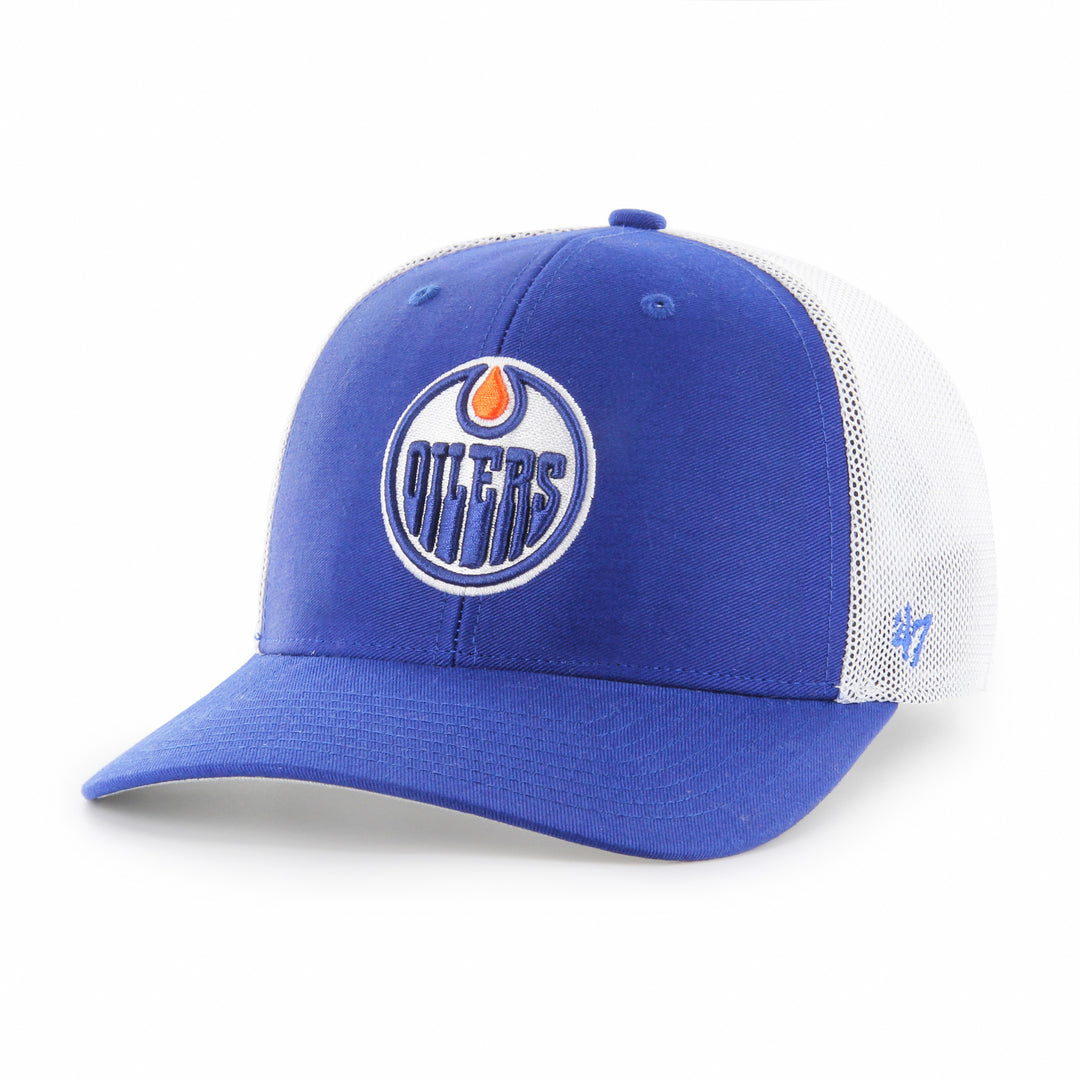 Edmonton Oilers '47 Camo Mesh Trucker Snapback Hat – ICE District Authentics