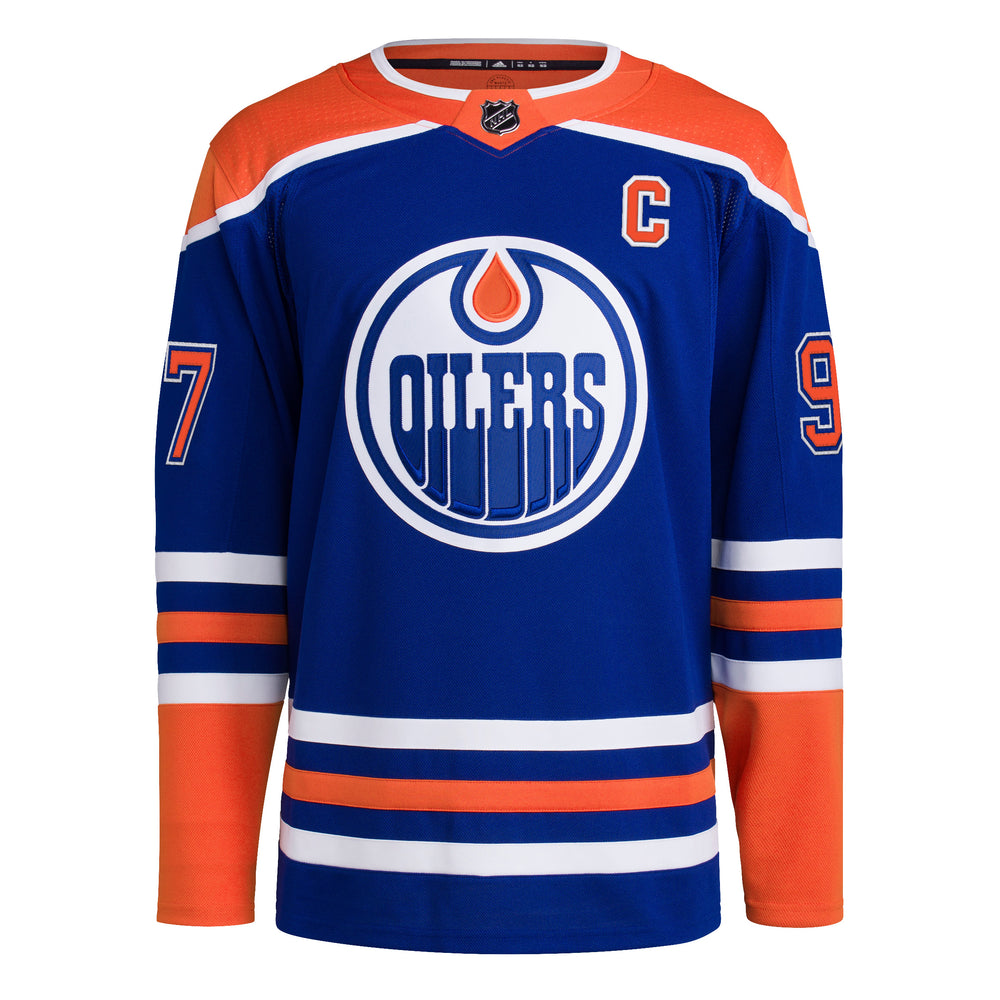 Men's Edmonton Oilers Zach Hyman Fanatics Branded Orange