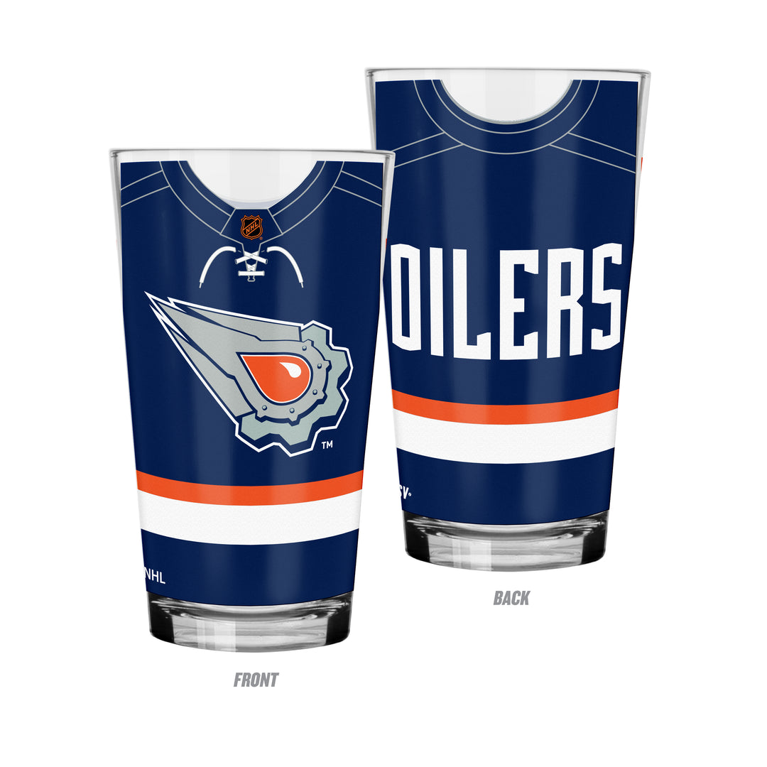 Youth NHL Edmonton Oilers Reverse Retro Navy – Replica Jersey - Sports  Closet