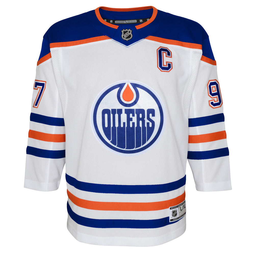 Connor McDavid Edmonton Oilers Toddler Navy/Alternate Jersey – ICE