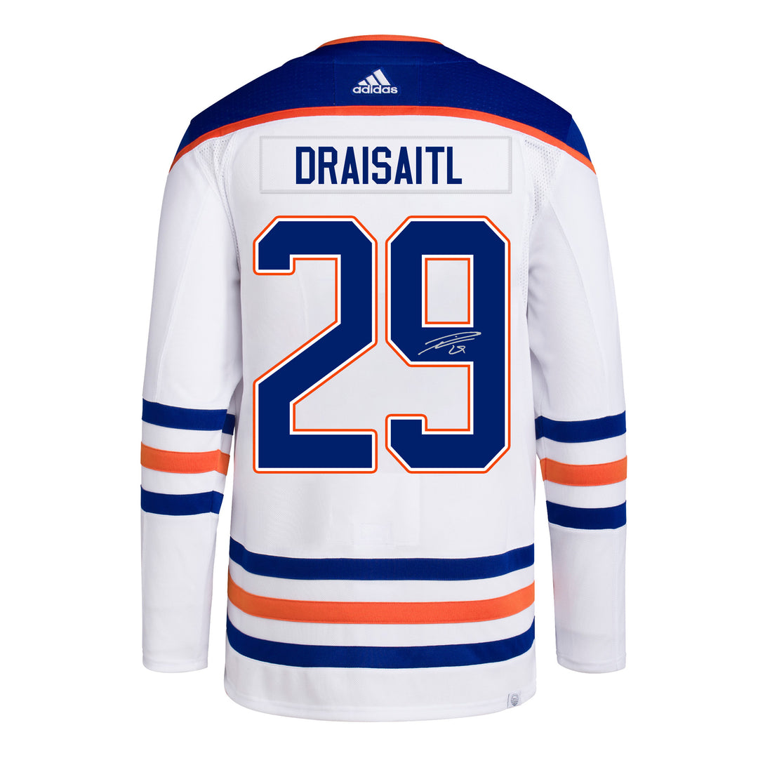 Connor McDavid Autographed Authentic Edmonton Oilers® White Jersey with  Captain and Inaugural Patches at 's Sports Collectibles Store