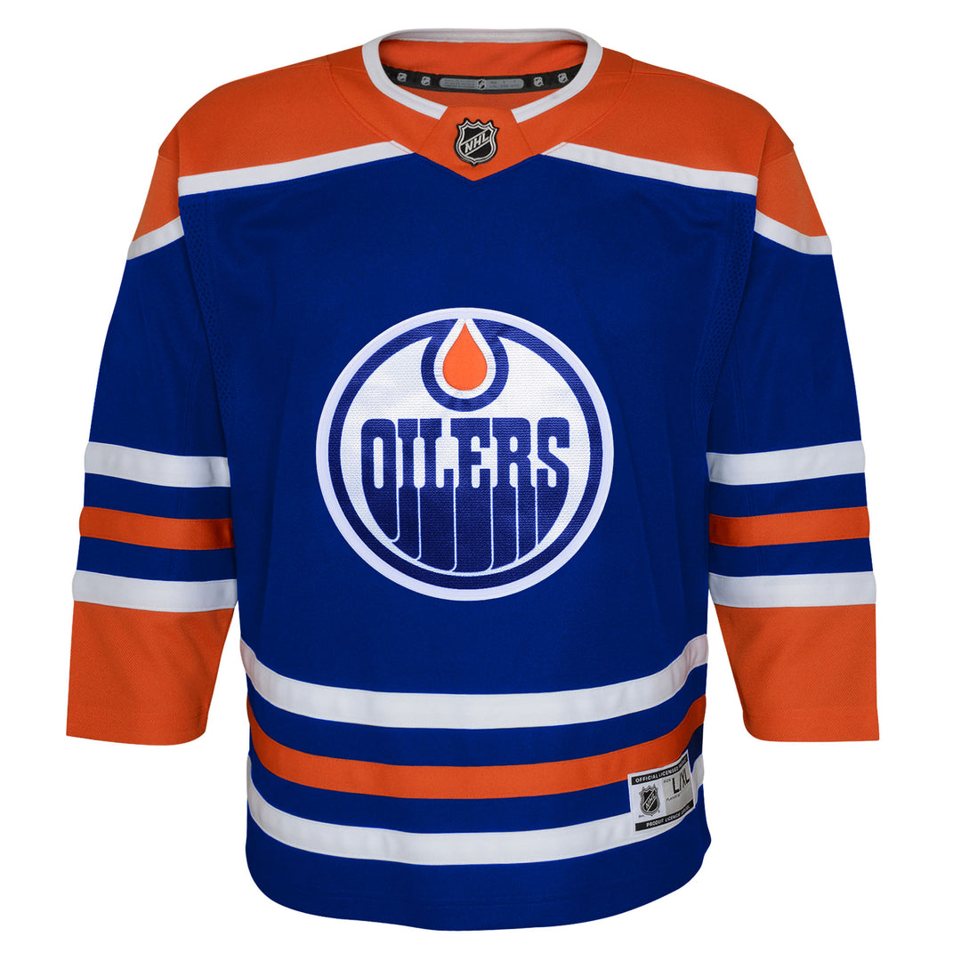 NHL Edmonton Oilers Blue 2023 Heritage Classic Hockey Jersey - Torunstyle