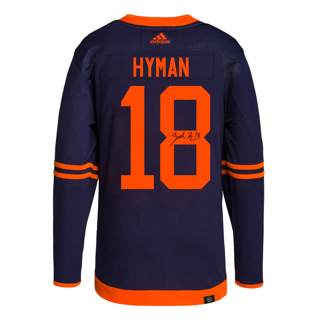 Zach Hyman Edmonton Oilers Signed Royal/Home adidas Jersey – ICE District  Authentics