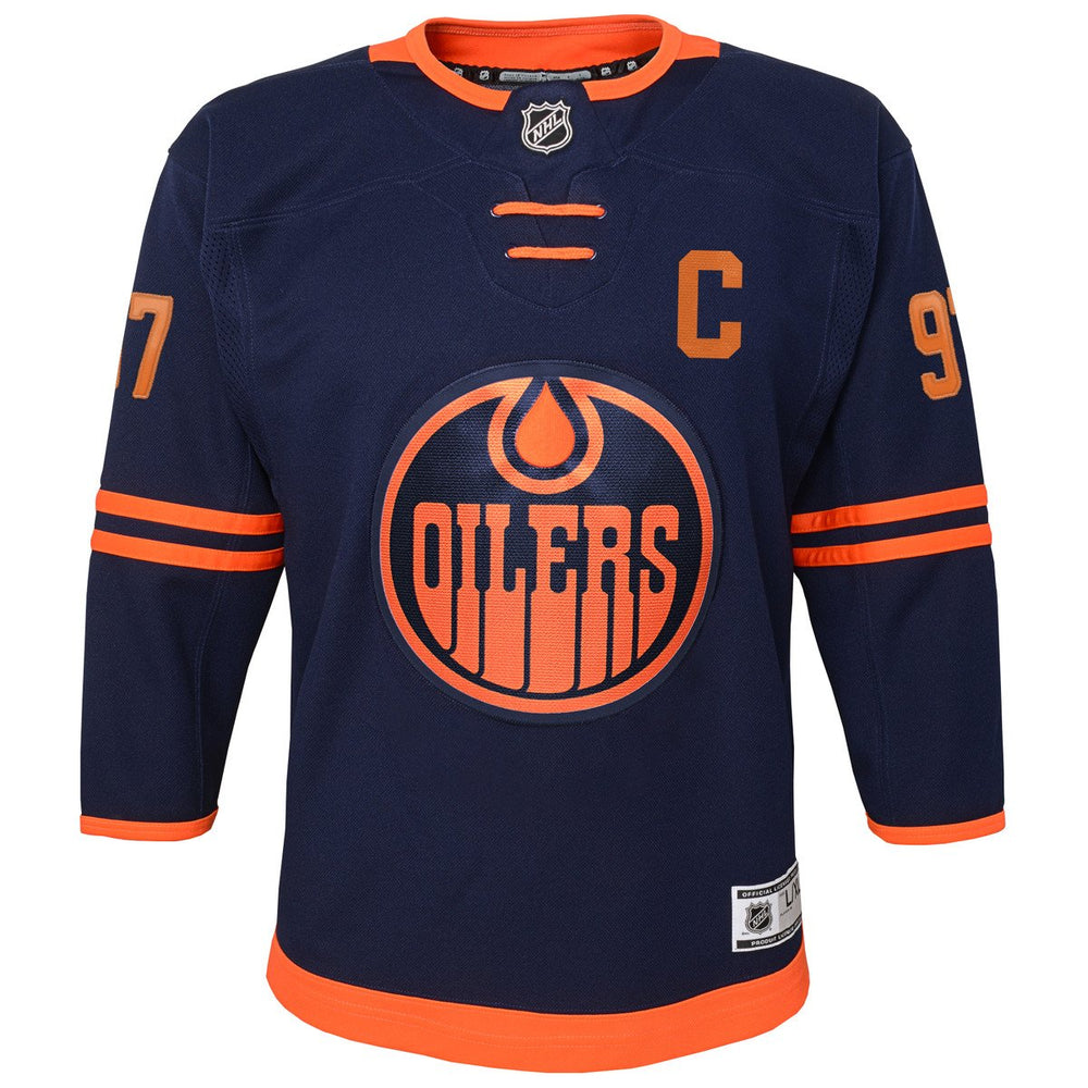 Girls Youth NHL Edmonton Oilers Connor McDavid Black - Fashion Jersey -  Sports Closet