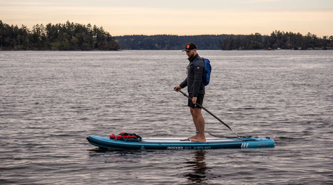 iROCKER SUP sunset paddle boarding