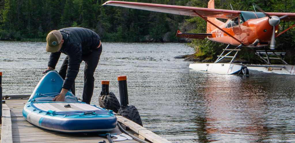 flying with inflatable paddle board