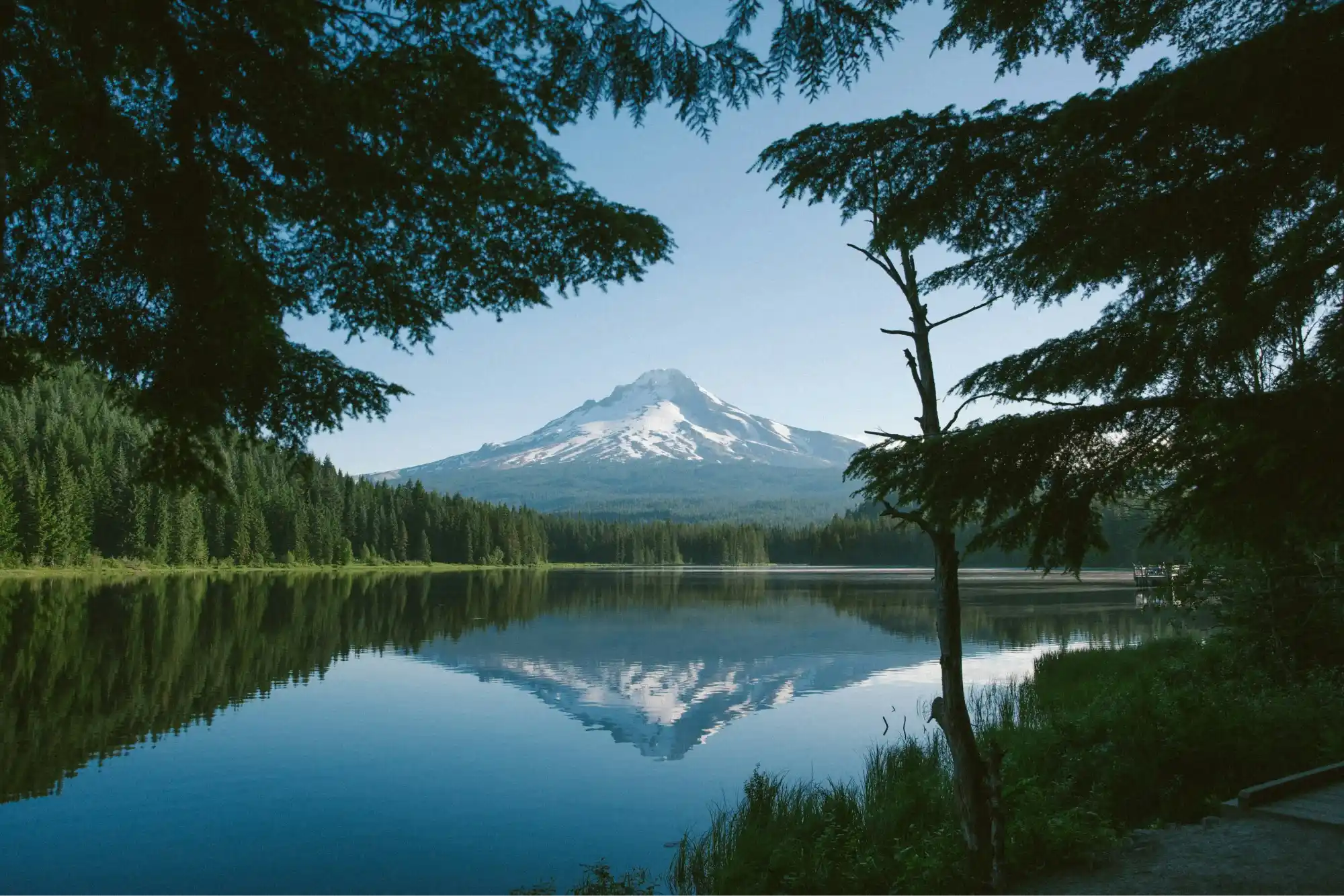 3. Paddle Boarding on Trillium Lake, Portland