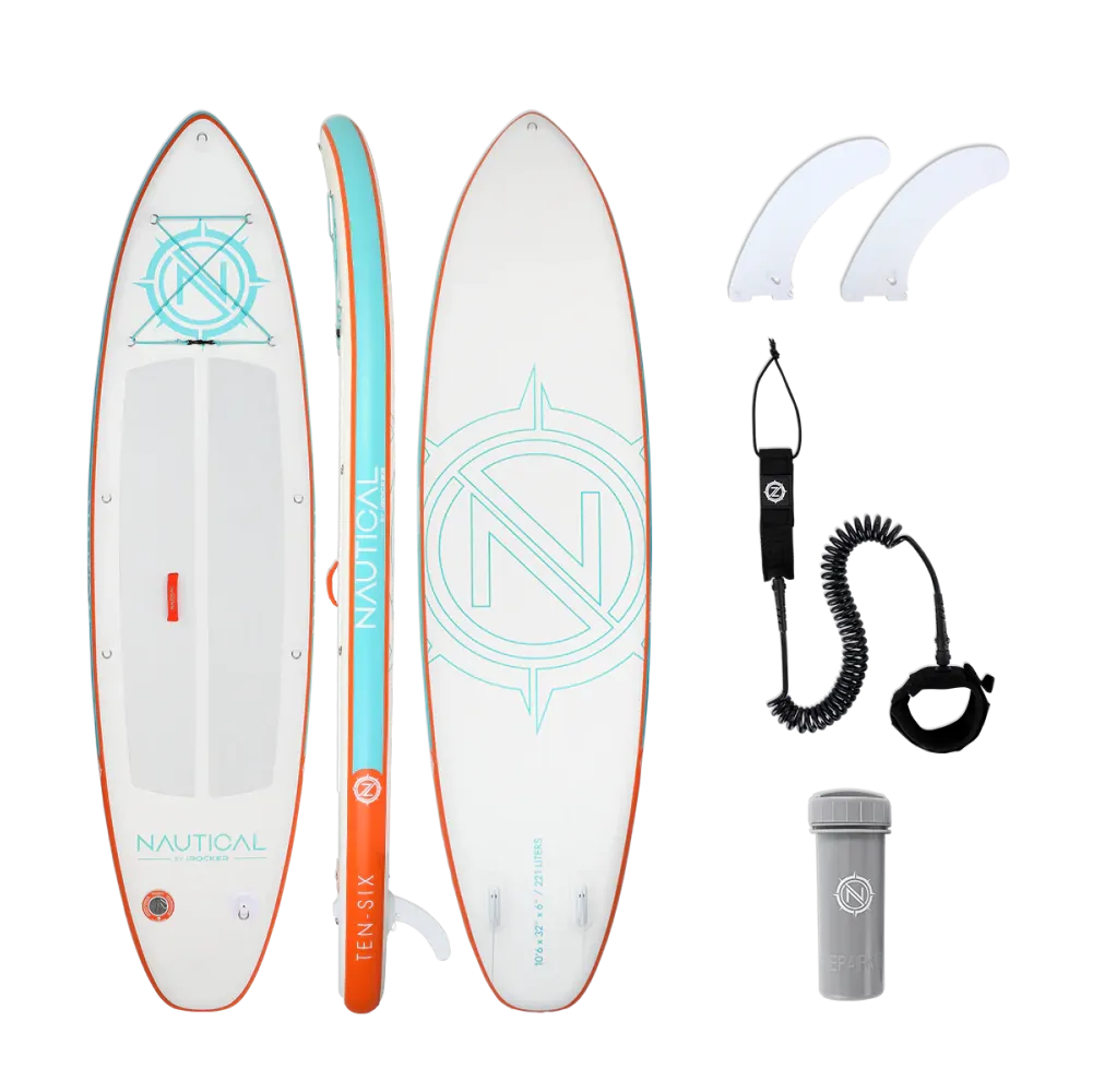 Cheap Paddle Boards NAUTICAL GO CRUISER 10'6" Inflatable Paddle Board