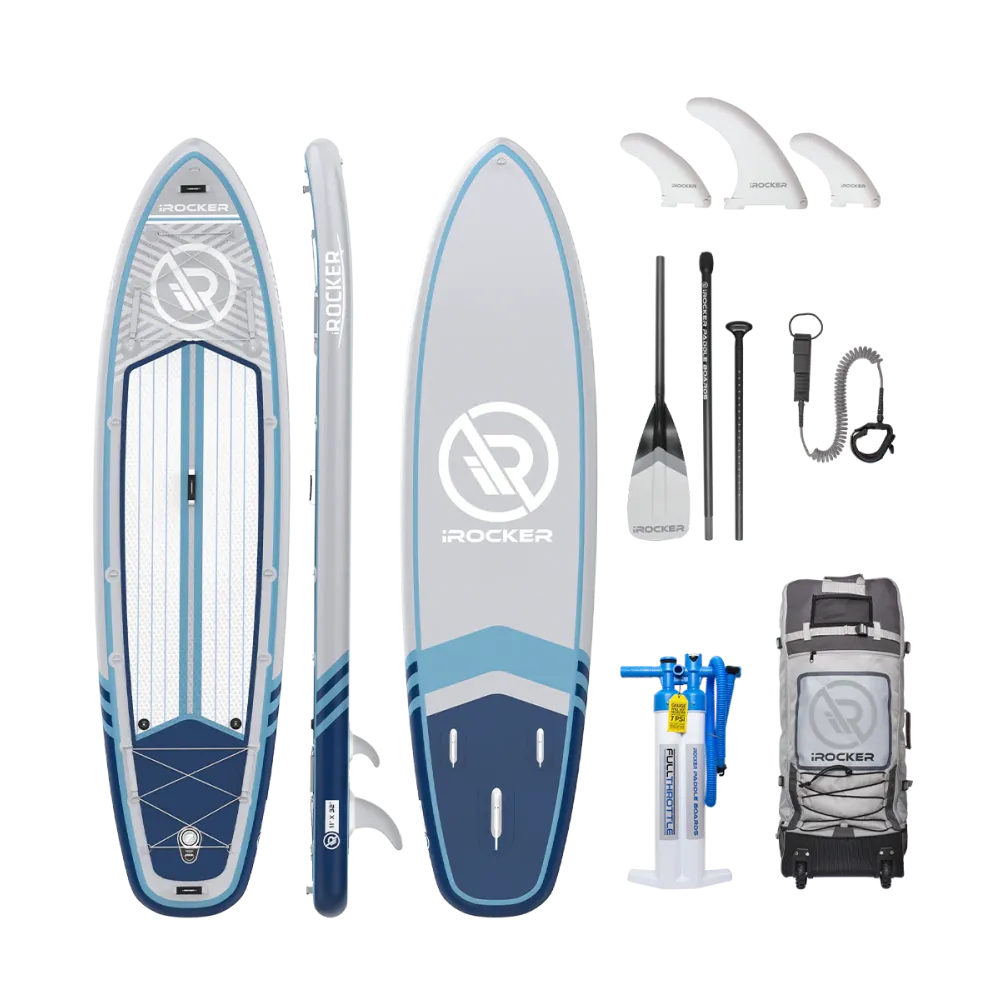 iROCKER ALL AROUND 11' Inflatable Paddle Board