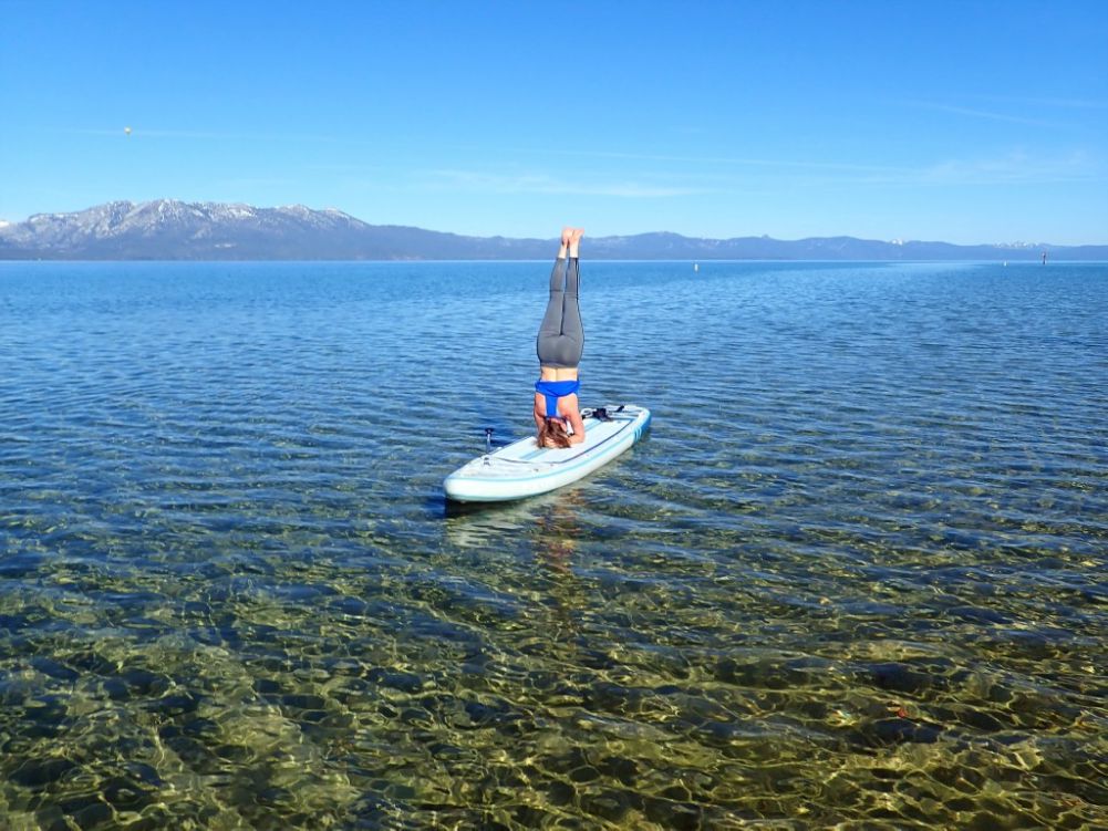 Soft top paddle boards