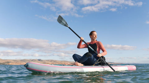 How to Set Up a SUP as a Kayak – Instructions for Seat and Paddle