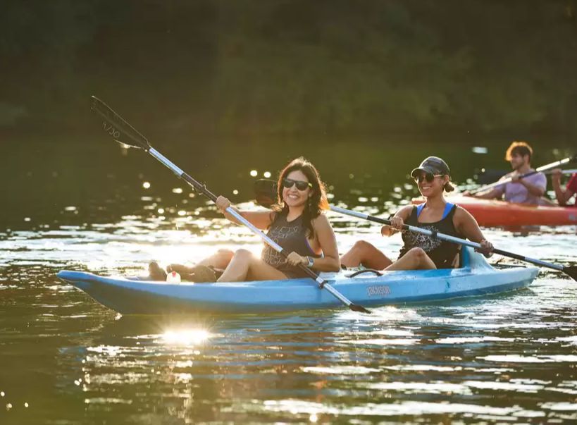 Lady Bird Lake Canoeing