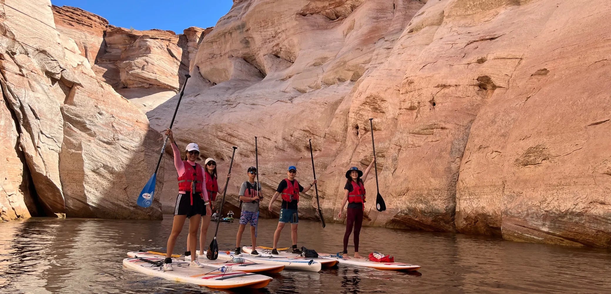 Paddle Board Tour and Activities at Lake Powell