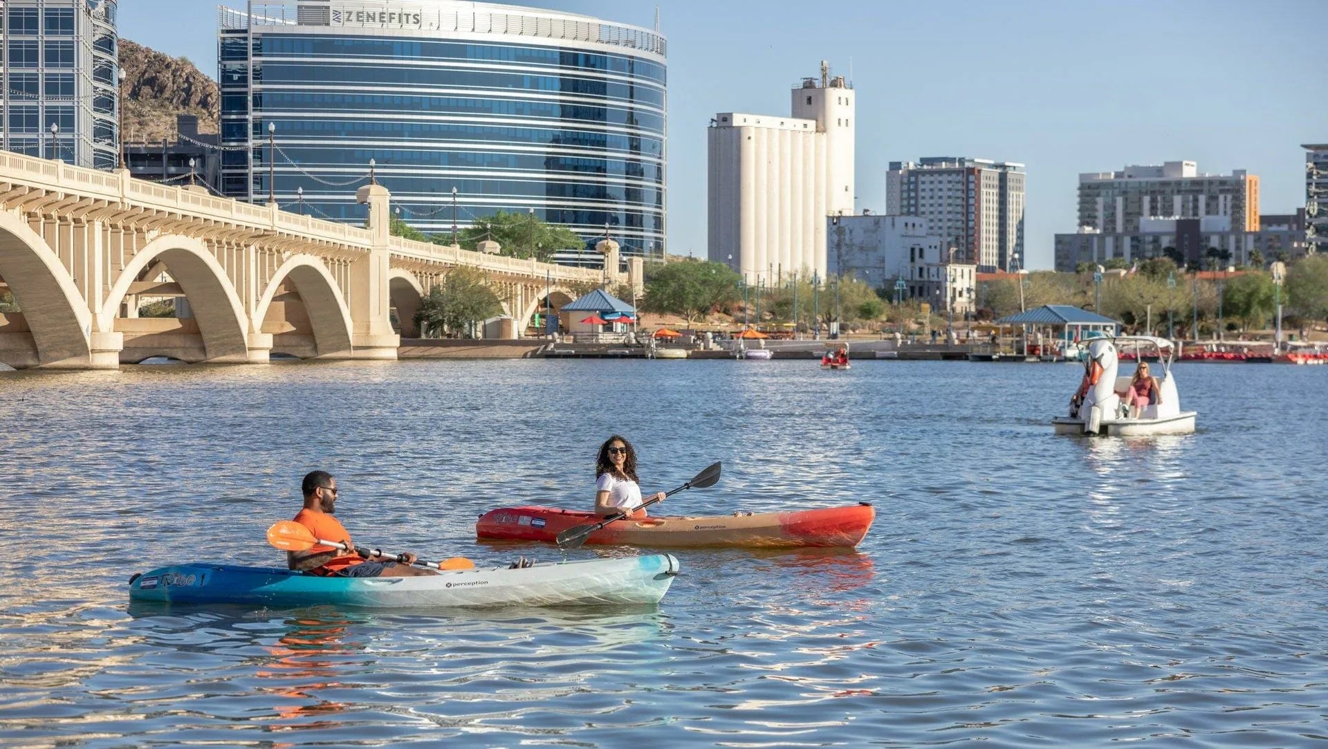 Where to Paddle Board at Tempe Town Lake?