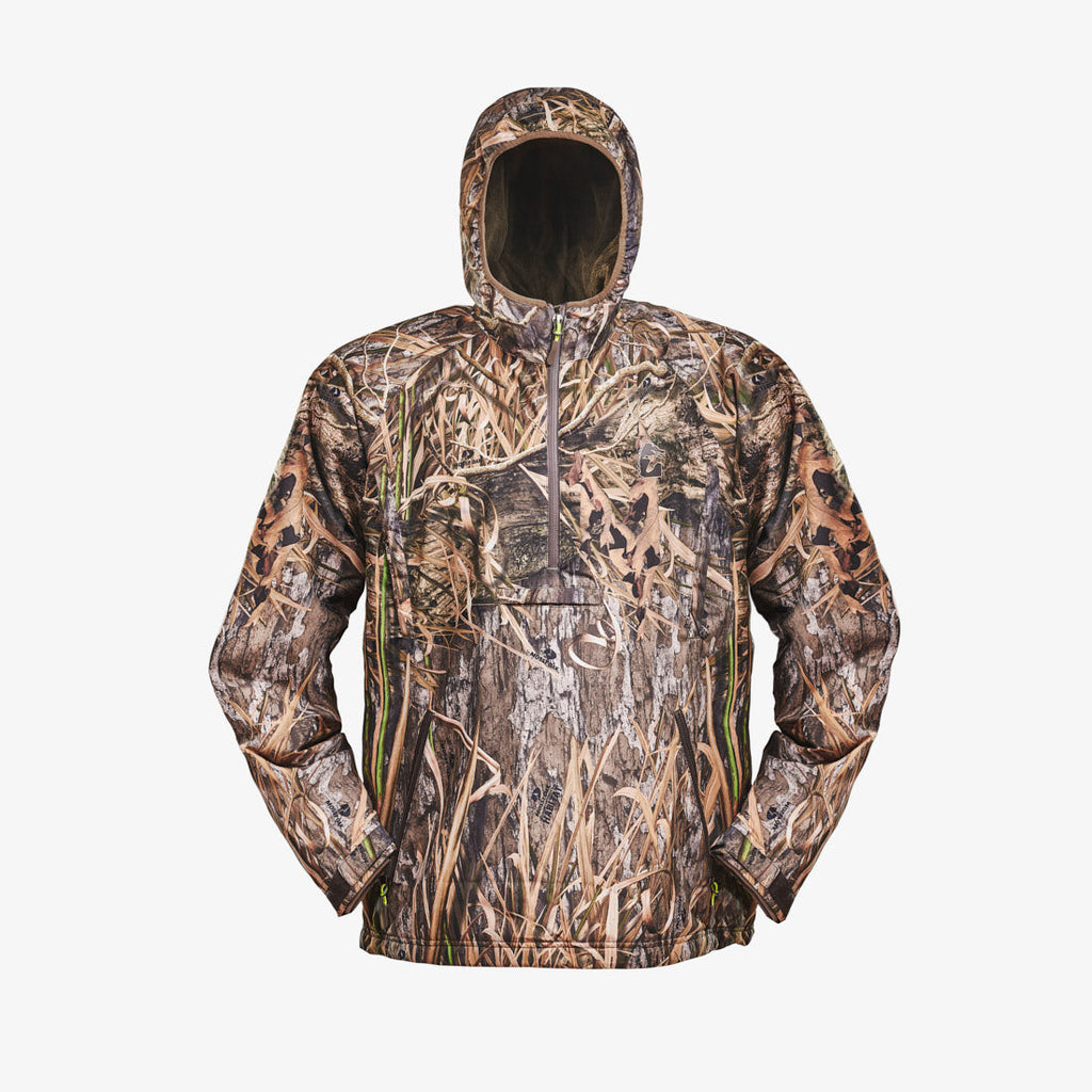 Men's Mossy Oak Habitat Waterproof Half-Zip